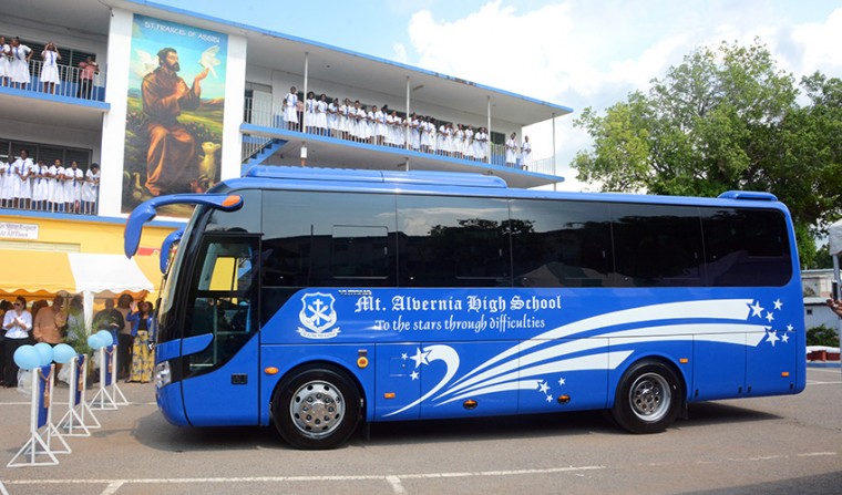 MAHS First School Bus